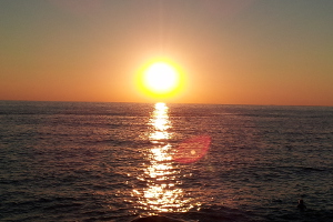 Here comes the sun