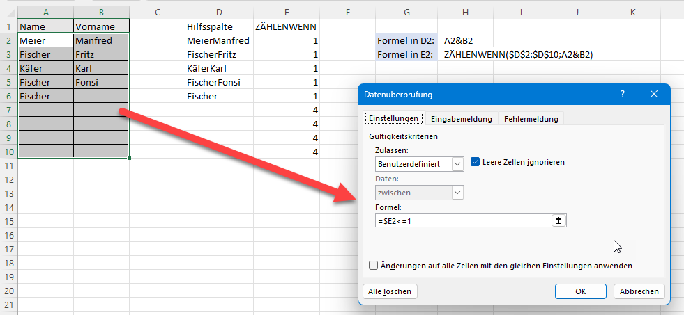 Datenprüfung