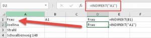 Zum Vergrößern bitte auf das Bild klicken Und nochmal die INDIREKT-Funktion
