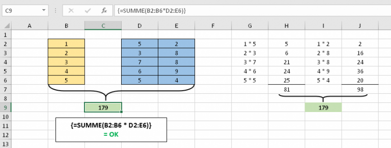 Ab In Die Matrix Eine Kleine Einf hrung In Array Formeln Der 