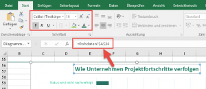 Zum Vergrößern bitte auf das Bild klicken Verknüpfter Diagrammtitel