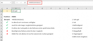 Zum Vergrößern bitte auf das Bild klicken Die SVERWEIS-Funktion