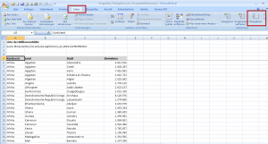 Zum Vergrößern bitte auf das Bild klicken Teilergebnis im Daten-Menü