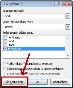 Zum Vergrößern bitte auf das Bild klicken Teilergebnisse wieder entfernen