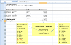 Zum Vergrößern bitte auf das Bild klicken Weitere Berechnungsfunktionen