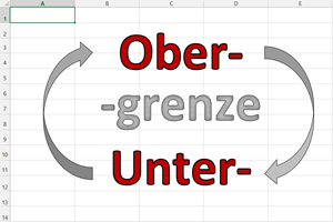 Bis Unter- oder Obergrenze runden