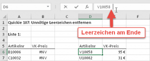 Zum Vergrößern bitte Bild anklicken ...kann es an Leerzeichen liegen