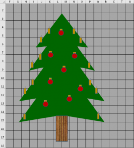 Der geschmückte Baum