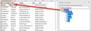 Zum Vergrößern bitte auf das Bild klicken ... muss der Tabelle zugewiesen werden