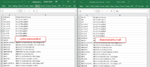 Zum Vergrößern bitte auf das Bild klicken Die beiden Beispieldateien