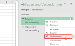 Zum Vergrößern bitte auf das Bild klicken Verbindung umbenennen