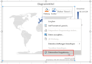 Zum Vergrößern bitte auf das Bild klicken Datenreihen formatieren