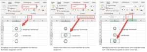 Zum Vergrößern bitte auf das Bild klicken Wingdings versus UNIZEICHEN