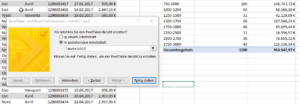 Zum Vergrößern bitte auf das Bild klicken PivotTable-Assistent: Schritt 2 von 3