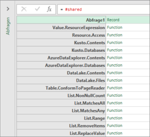 Eine Funktionsreferenz erstellen