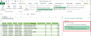 Zum Vergrößern bitte auf das Bild klicken Probleme in Excel 2013