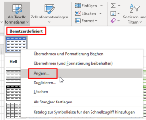 Zum Vergrößern bitte Bild anklicken Die duplizierte Vorlage kann geändert werden...