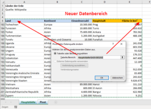 Zum Vergrößern bitte auf das Bild klicken Erweiterter Datenbereich