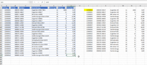 Zum Vergrößern bitte auf das Bild klicken Maximale Dynamik bei formatierten Tabellen