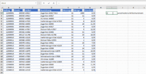 Zum Vergrößern bitte auf das Bild klicken Jeden Wert nur einmal zählen