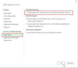 Typerkennung nur für die aktuelle Arbeitsmappe abschalten