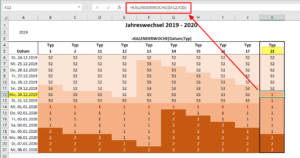 Zum Vergrößern bitte auf das Bild klicken Der wichtige Typ 21 (seit Excel 2010)