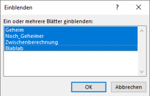 Zum Vergrößern bitte Bild anklicken Mit STRG-Taste mehrere Blätter markieren