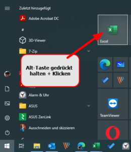 Zum Vergrößern bitte Bild anklicken Beim Klicken die Alt-Taste gedrückt halten