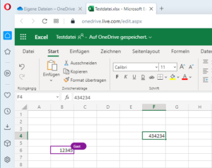 Zum Vergrößern bitte auf das Bild klicken Gleichzeitiges Bearbeiten einer Datei