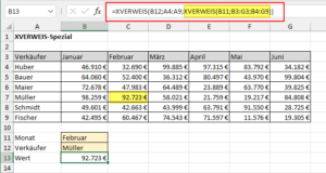 Spezialfall 1: Suche mit 2 Kriterien