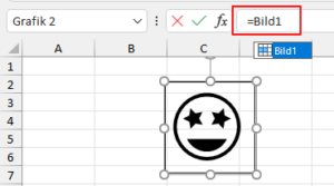 Zum Vergrößern bitte auf das Bild klicken Zellbezug wird durch den Namen ersetzt
