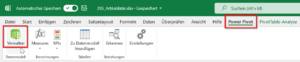 Zum Vergrößern bitte auf das Bild klicken Das Datenmodell aufrufen
