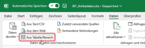 Zum Vergrößern bitte auf das Bild klicken Tabelle nach Power Query laden