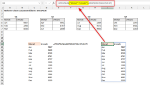 Zum Vergrößern bitte auf das Bild klicken Überschriften werden als statische Texte übergeben