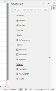 Zum Vergrößern bitte auf das Bild klicken Der neue Navigationsbereich