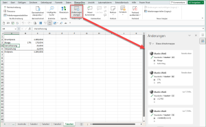 Zum Vergrößern bitte auf das Bild klicken Änderungen nachvollziehen