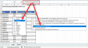Zum Vergrößern bitte auf das Bild klicken Die Geheimwaffe: AGGREGAT-Funktion