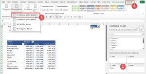 Zum Vergrößern bitte auf das Bild klicken Ergebniszeilen und Spalten werden ausgeblendet