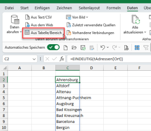 Dynamische Arrays in Power Query einlesen