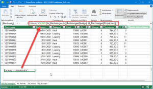 Zum Vergrößern bitte auf das Bild klicken Das Measure namens Umsatz