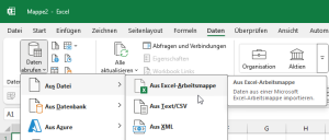 OP-Liste mit Power Query importieren