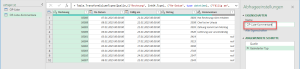 Importierte Tabelle wird erneut nach Power Query geladen
