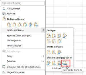 Verknüpfte Grafiken
