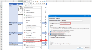 Zum Vergrößern bitte Bild anklicken Feldeinstellung für ein einzelnes Feld anpassen
