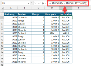 Zum Vergrößern bitte auf das Bild klicken Der Längenvergleich zeigt den Unterschied