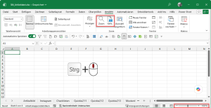 Zum Vergrößern bitte Bild anklicken 3 Wege, um den Zoomfaktor in Excel zu ändern