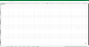 Zum Vergrößern bitte Bild anklicken Excel im Vollbildmodus