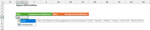 Zum Vergrößern bitte auf das Bild klicken Anzeige des Kommentars bei der Formeleingabe