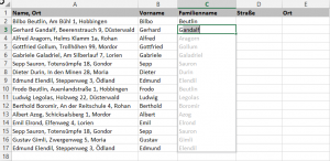 Zum Vergrößern bitte auf das Bild klicken Das Muster für die zweite Spalte
