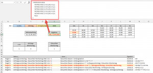 Die eigentliche Berechnung mit INDEX